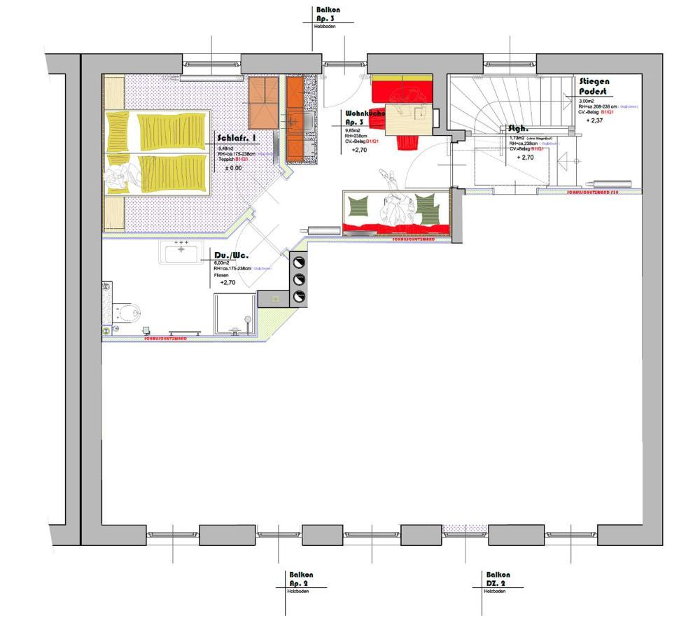 Appartement Haus Burgblick Ваграйн Екстериор снимка
